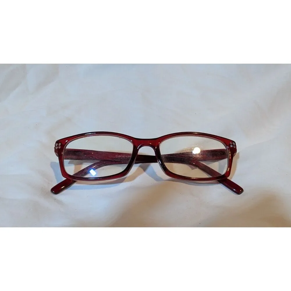 Red Optum Optical OA-MOXR 150 Eyeglass Frames